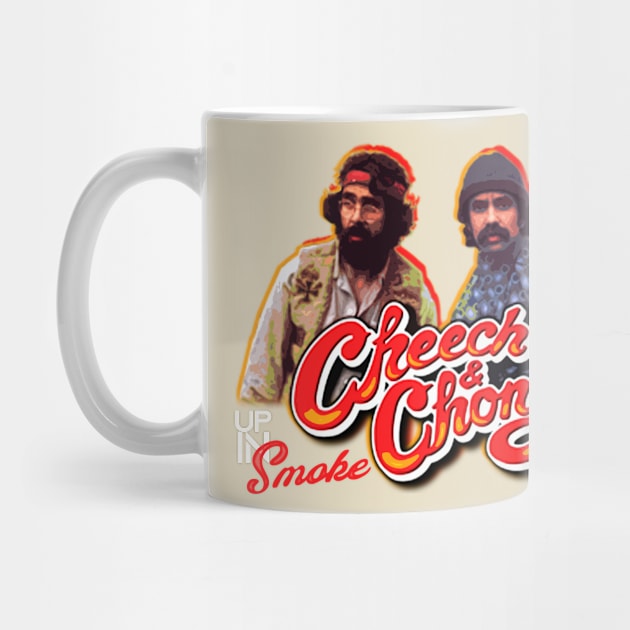 Cheech and Chong Smoke by Multidimension art world